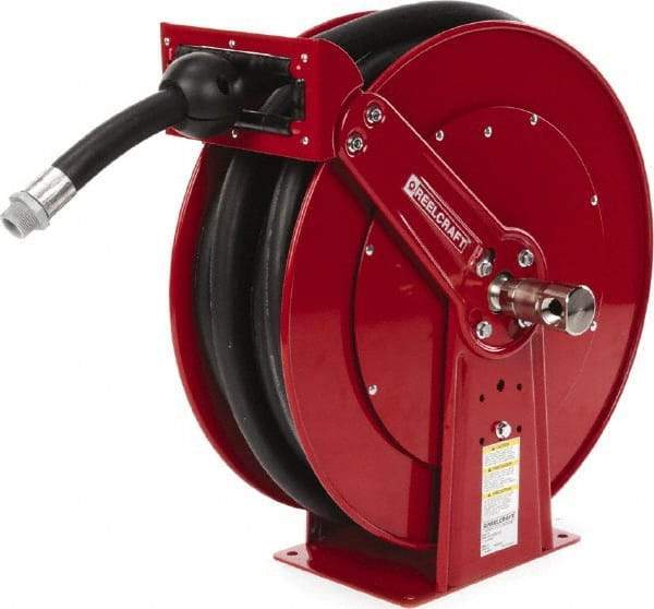 Reelcraft - 50' Spring Retractable Hose Reel - 250 psi, Hose Included - Americas Industrial Supply