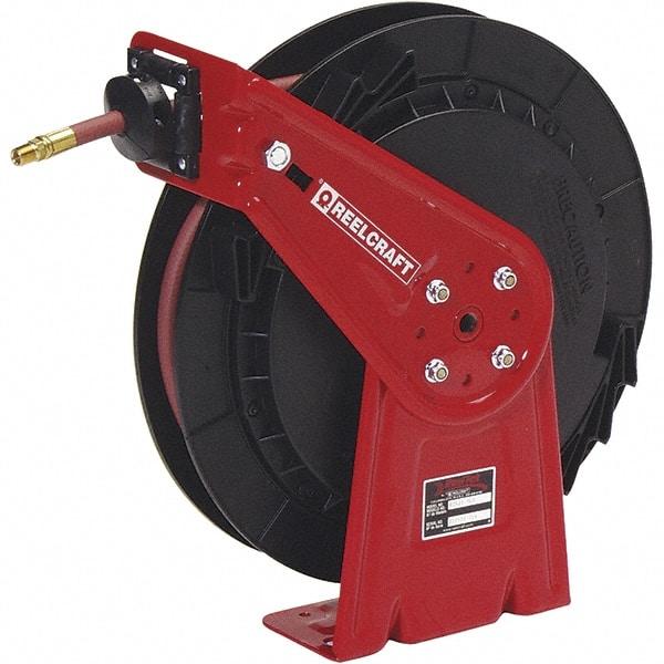 Reelcraft - 35' Spring Retractable Hose Reel - 300 psi, Hose Included - Americas Industrial Supply