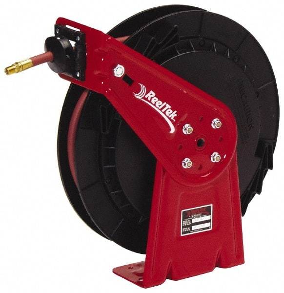 Reelcraft - 35' Spring Retractable Hose Reel - 1,000 psi, Hose Included - Americas Industrial Supply