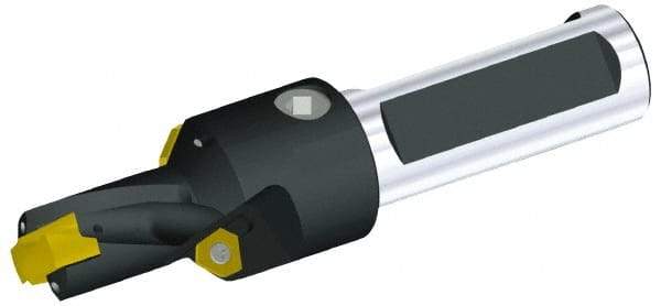 Kennametal - 19.05 to 19.55mm Diam, 8xD, 152.4mm Max Depth, 3/4" Shank Diam, 174.79mm Flute, 241.3mm OAL, Replaceable Tip Drill - KSEM0750 Insert, 2 Seat Size, Series KSEM - Americas Industrial Supply