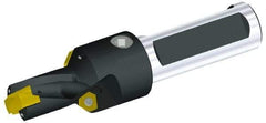 Kennametal - 22.23 to 22.73mm Diam, 8xD, 177.8mm Max Depth, 1-1/4" Shank Diam, 200.19mm Flute, 298.45mm OAL, Replaceable Tip Drill - KSEM0875 Insert, 4 Seat Size, Series KSEM - Americas Industrial Supply