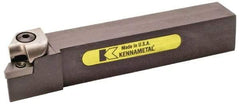 Kennametal - CKJN, Right Hand Cut, 3° Lead Angle, 25mm Shank Height x 25mm Shank Width, Negative Rake Indexable Turning Toolholder - 150mm OAL, KNUX1604.. Insert Compatibility, Series Kendex - Americas Industrial Supply