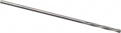 Magafor - 0.8611mm Solid Carbide 4 Flute Chucking Reamer - Spiral Flute, 0.0339" Straight Shank, 9/32" Flute Length, 1-5/16" OAL - Americas Industrial Supply