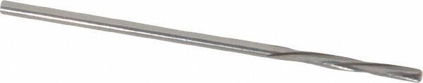 Magafor - 1.3691mm Solid Carbide 4 Flute Chucking Reamer - Spiral Flute, 0.0539" Straight Shank, 25/64" Flute Length, 1-9/16" OAL - Americas Industrial Supply