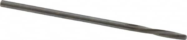 Magafor - 1.4986mm Solid Carbide 4 Flute Chucking Reamer - Spiral Flute, 0.059" Straight Shank, 25/64" Flute Length, 1-9/16" OAL - Americas Industrial Supply