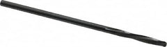 Magafor - #53 Solid Carbide 4 Flute Chucking Reamer - Spiral Flute, 0.0594" Straight Shank, 25/64" Flute Length, 1-9/16" OAL - Americas Industrial Supply
