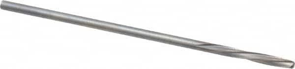 Magafor - 1/16" Solid Carbide 4 Flute Chucking Reamer - Spiral Flute, 1/16" Straight Shank, 7/16" Flute Length, 1-31/32" OAL - Americas Industrial Supply