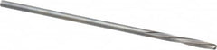 Magafor - 1/16" Solid Carbide 4 Flute Chucking Reamer - Spiral Flute, 1/16" Straight Shank, 7/16" Flute Length, 1-31/32" OAL - Americas Industrial Supply