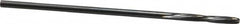 Magafor - 1.6002mm Solid Carbide 4 Flute Chucking Reamer - Spiral Flute, 1/16" Straight Shank, 7/16" Flute Length, 43mm OAL - Americas Industrial Supply