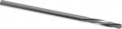 Magafor - 2.3292mm Solid Carbide 4 Flute Chucking Reamer - Spiral Flute, 0.0917" Straight Shank, 7/16" Flute Length, 1-31/32" OAL - Americas Industrial Supply