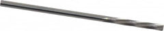 Magafor - 2.3597mm Solid Carbide 4 Flute Chucking Reamer - Spiral Flute, 0.0929" Straight Shank, 7/16" Flute Length, 1-31/32" OAL - Americas Industrial Supply