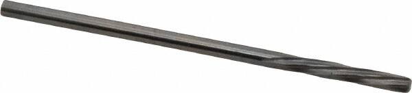 Magafor - 2.4105mm Solid Carbide 6 Flute Chucking Reamer - Spiral Flute, 0.0949" Straight Shank, 19/32" Flute Length, 2-1/4" OAL - Americas Industrial Supply