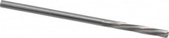 Magafor - 2.5908mm Solid Carbide 6 Flute Chucking Reamer - Spiral Flute, 0.102" Straight Shank, 19/32" Flute Length, 2-1/4" OAL - Americas Industrial Supply