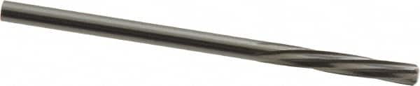 Magafor - #32 Solid Carbide 6 Flute Chucking Reamer - Spiral Flute, 0.1161" Straight Shank, 19/32" Flute Length, 2-1/4" OAL - Americas Industrial Supply