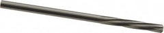 Magafor - #32 Solid Carbide 6 Flute Chucking Reamer - Spiral Flute, 0.1161" Straight Shank, 19/32" Flute Length, 2-1/4" OAL - Americas Industrial Supply