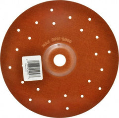 DeWALT - 9" Diam Locking Nut Disc Backing Pad - Medium Density, 6,000 RPM - Americas Industrial Supply