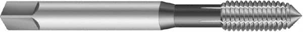 Emuge - 5/8-11 UNC 2BX Modified Bottoming Thread Forming Tap - Cobalt, Nitride Finish, 4.331" OAL, 1.063" Thread Length, Right Hand Thread, Series Rekord Druck-S - Americas Industrial Supply