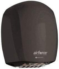 World Dryer - 1100 Watt White Finish Electric Hand Dryer - 120 Volts, 9.6 Amps, 8-15/16" Wide x 10-3/4" High x 6-1/2" Deep - Americas Industrial Supply