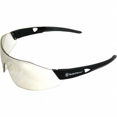 Smith & Wesson - Indoor/Outdoor Lenses, Frameless Safety Glasses - Anti-Fog, Scratch Resistant, Polycarbonate Frame, Size Universal, Wrap Around - Americas Industrial Supply