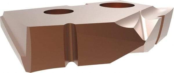 Allied Machine and Engineering - 31/64" Diam x 3/32" Thick, Seat Code Z, 132° Included Angle Spade Drill Insert - AM200 Coated, Cobalt, Grade Super Cobalt, Series GEN2 T-A - Americas Industrial Supply