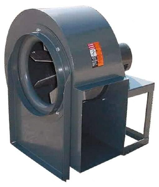 Peerless Blowers - 10" Inlet, Direct Drive, 5 hp, 1,430 CFM, ODP Blower - 230/460/3/60 Volts, 1,725 RPM - Americas Industrial Supply