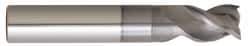 Niagara Cutter - 3/4", 3 Flute, Single End, Solid Carbide, 0.03" Corner Radius End Mill - 6" OAL, 40° Helix, Right Hand Flute, 1" LOC, Right Hand Cut, 3-7/8" Extended Reach - Americas Industrial Supply