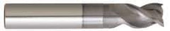 Niagara Cutter - 5/8", 3 Flute, Single End, Solid Carbide, 0.025" Corner Radius End Mill - 3-1/2" OAL, 40° Helix, Right Hand Flute, 3/4" LOC, Right Hand Cut, 1-1/2" Extended Reach - Americas Industrial Supply