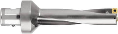 Komet - 156mm Max Drill Depth, 4xD, 38.1mm Diam, Indexable Insert Drill - 2 Inserts, ABS 63 Modular Connection Shank - Americas Industrial Supply