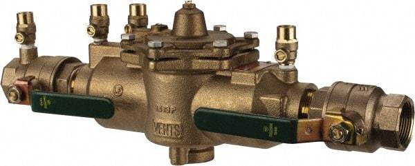 Watts - 1-1/4 Thread, Backflow Preventer Valve - Lead-Free, Use with Potable Water Applications - Americas Industrial Supply