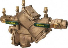 Watts - 1-1/4 Thread, Backflow Preventer Valve - Lead-Free, Use with Potable Water Applications - Americas Industrial Supply