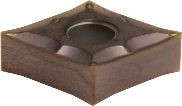Sumitomo - CNGG430 ESU Grade AC520U Carbide Turning Insert - TiAlN/AlCrN Finish, 80° Diamond, 1/2" Inscr Circle, 3/16" Thick, 0.0039" Corner Radius - Americas Industrial Supply