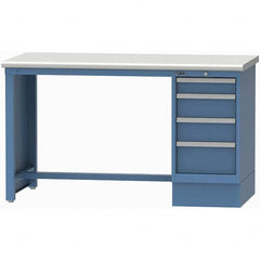 LISTA - Stationary Work Benches, Tables Type: Workstation Top Material: Plastic Laminate - Americas Industrial Supply
