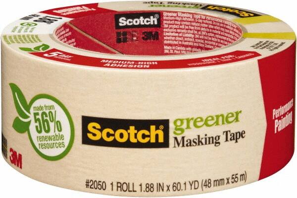 3M - 1.88" Wide Masking & Painters Tape - 5 mil Thick - Americas Industrial Supply