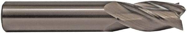 M.A. Ford - 18mm, 35mm LOC, 18mm Shank Diam, 101mm OAL, 4 Flute, Solid Carbide Square End Mill - Single End, Uncoated, 30° Helix, Centercutting, Right Hand Cut, Right Hand Flute, Series 117 - Americas Industrial Supply
