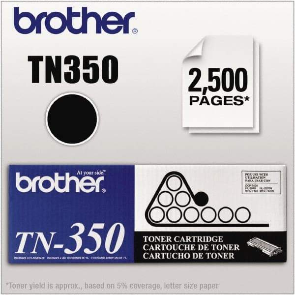 Brother - Black Toner Cartridge - Use with Brother DCP-7010, 7020, 7025, HL-2030, 2035, 2037, 2040, 2070N, intelliFax-2820, 2825, 2910, 2920, MFC-7220, 7225N, 7420, 7820N - Americas Industrial Supply