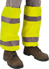 Ergodyne - Size Universal Polyester High-Visibility Leggings - No Pockets, Lime, Hazardous Protection 0 - Americas Industrial Supply