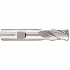 SGS - 3/4" Diam 4 Flute Solid Carbide 0.06" Corner Radius End Mill - Americas Industrial Supply