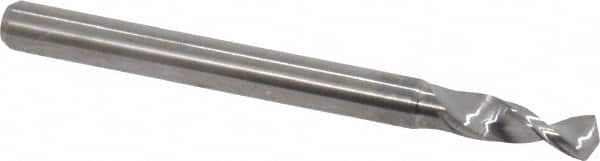 SGS - 2.9mm, 130° Drill Point, 1/8" Shank Diam, Regular Spiral Circuit Board Drill Bit - Americas Industrial Supply