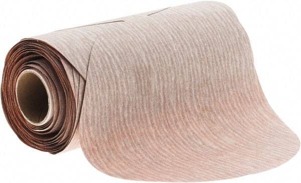 Norton - 5" Diam, 600 Grit Aluminum Oxide Adhesive PSA Disc - Ultra Fine Grade, Natural, B Weighted Backing, Flexible - Americas Industrial Supply