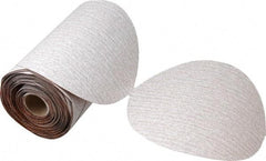 Norton - 6" Diam, 150 Grit Aluminum Oxide Adhesive PSA Disc - Medium Grade, Natural, B Weighted Backing, Flexible - Americas Industrial Supply