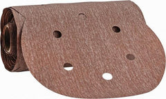 Norton - 6" Diam, 320 Grit Aluminum Oxide Adhesive PSA Disc - Very Fine Grade, Natural, B Weighted Backing, Flexible - Americas Industrial Supply