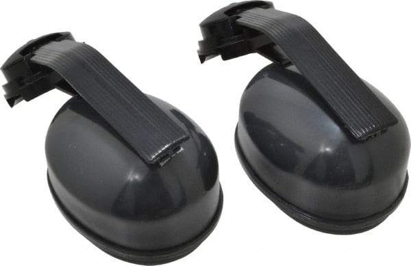 Tasco - Hard Hat Cap Mounted Gray Earmuffs - 28 NRR Rating - Americas Industrial Supply