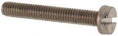 Value Collection - M3x0.50 Metric Coarse, 20mm Length Under Head Slotted Drive Machine Screw - Fillister Head, Grade 316 & A4 Stainless Steel, Uncoated, Without Washer - Americas Industrial Supply