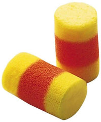 3M - Disposable, Uncorded, 30 dB, Barrel Earplugs - Yellow, 200 Pairs - Americas Industrial Supply