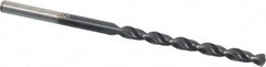 Cleveland - 9/64" 135° Cobalt Jobber Drill - TiAlN Finish, Right Hand Cut, Parabolic Flute, Straight Shank, 2-7/8" OAL, Split Point - Americas Industrial Supply