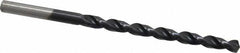 Cleveland - 11/64" 135° Cobalt Jobber Drill - TiAlN Finish, Right Hand Cut, Parabolic Flute, Straight Shank, 3-1/4" OAL, Split Point - Americas Industrial Supply