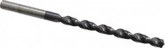 Cleveland - #11 135° Cobalt Jobber Drill - TiAlN Finish, Right Hand Cut, Parabolic Flute, Straight Shank, 3-1/2" OAL, Split Point - Americas Industrial Supply