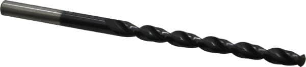 Cleveland - #14 135° Cobalt Jobber Drill - TiAlN Finish, Right Hand Cut, Parabolic Flute, Straight Shank, 3-3/8" OAL, Split Point - Americas Industrial Supply