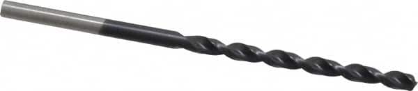 Cleveland - #31 135° Cobalt Jobber Drill - TiAlN Finish, Right Hand Cut, Parabolic Flute, Straight Shank, 2-3/4" OAL, Split Point - Americas Industrial Supply