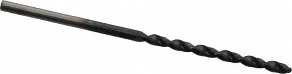 Cleveland - #46 135° Cobalt Jobber Drill - TiAlN Finish, Right Hand Cut, Parabolic Flute, Straight Shank, 2-1/8" OAL, Split Point - Americas Industrial Supply